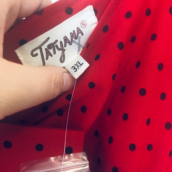 NWT Tatyana Polka Dot Pencil Dress - Picture 4 of 7